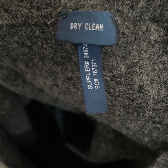 Polo by Ralph Lauren Women's Charcoal Wool V-Neck Sweater - Picture 7 of 7